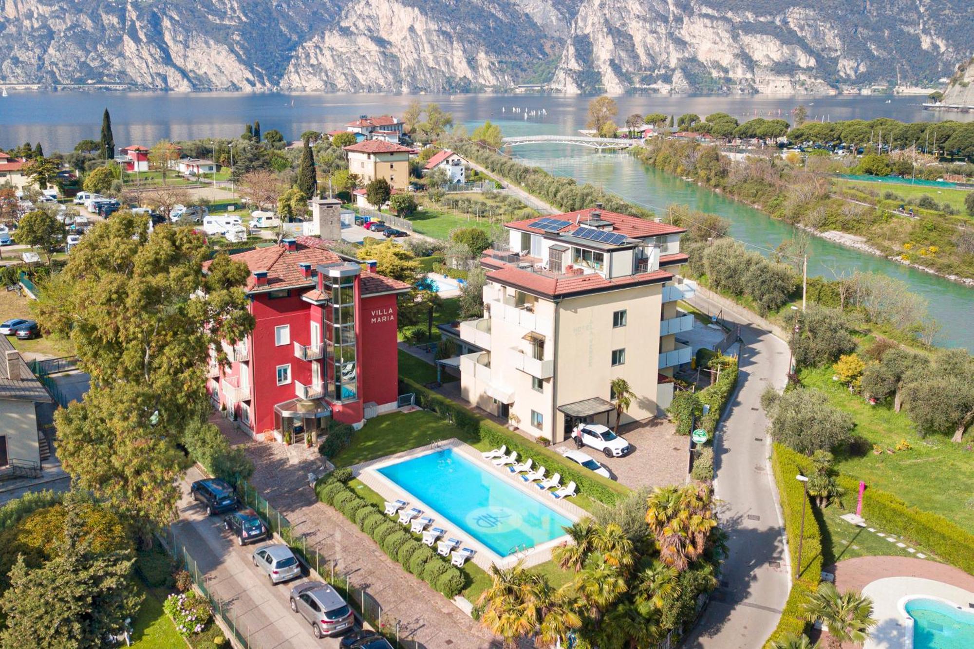 Bike & Wind Hotel Villa Maria Torbole Sul Garda Exterior photo